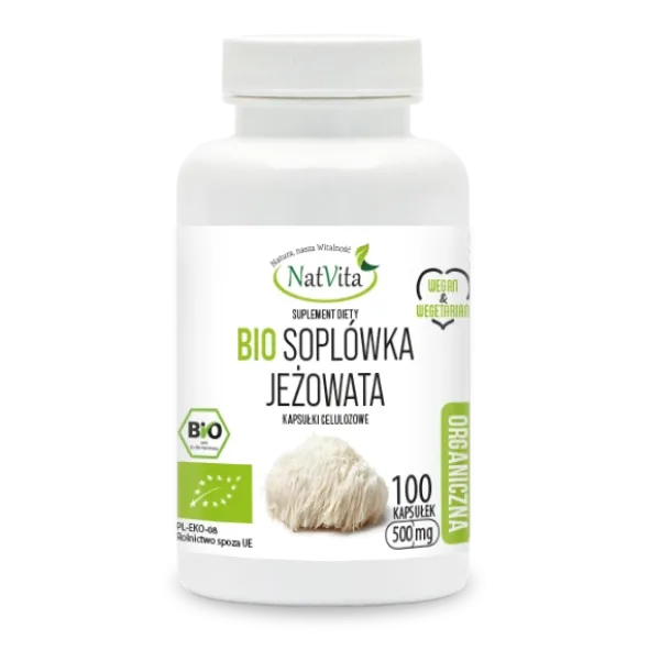 Soplówka Jeżowata – kapsułki BIO