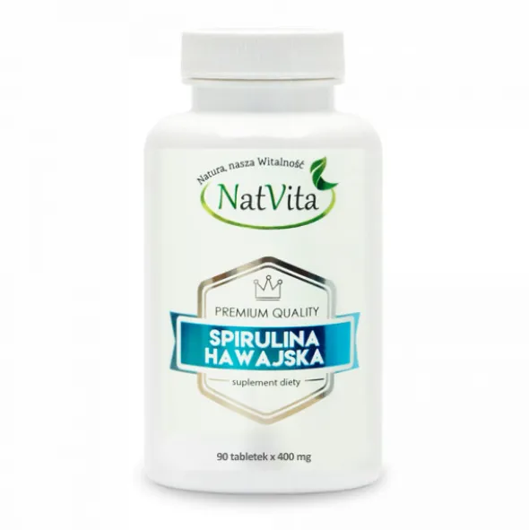 Spirulina Hawajska – tabletki 400mg