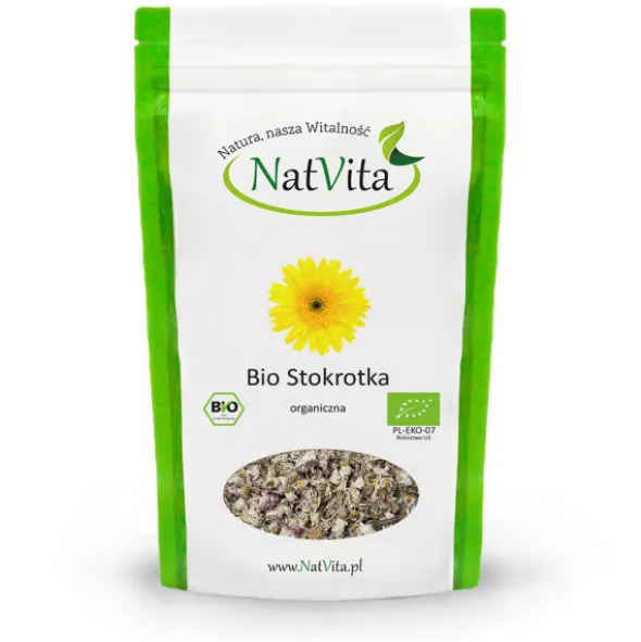 Stokrotka Pospolita – kwiat suszony BIO