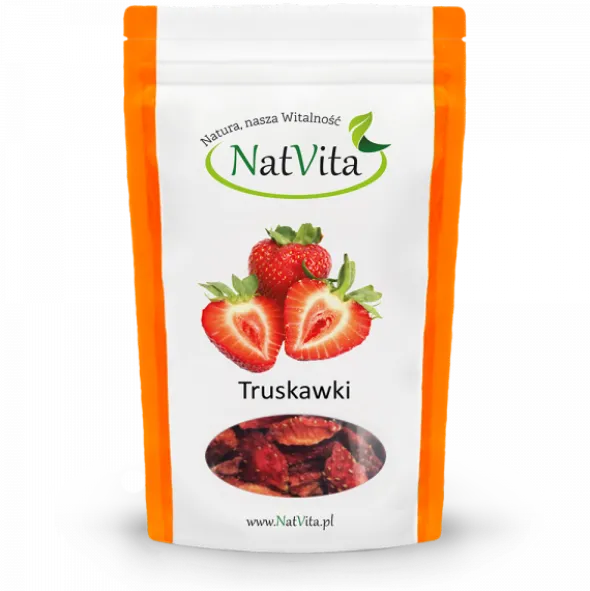 Truskawki liofilizowane