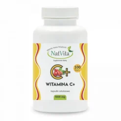 Witamina C+ z dziką różą – kapsułki 1000mg