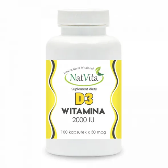 Witamina D3 – 2000 IU