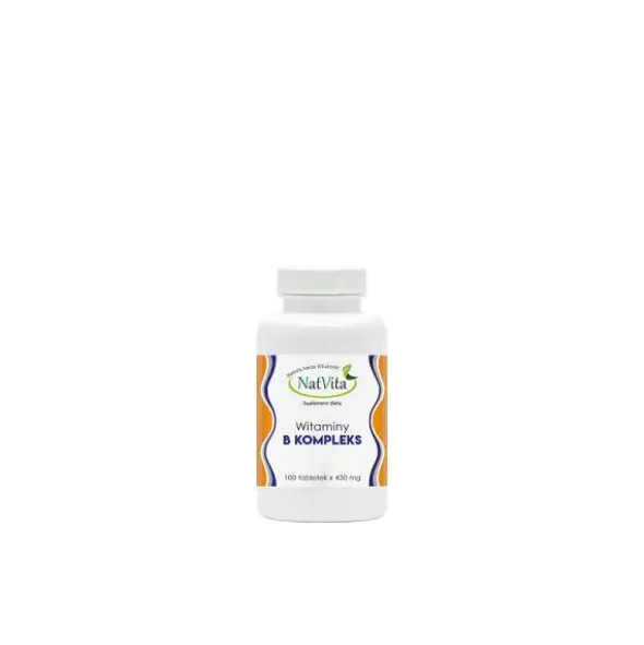 Witaminy B kompleks – tabletki 450mg